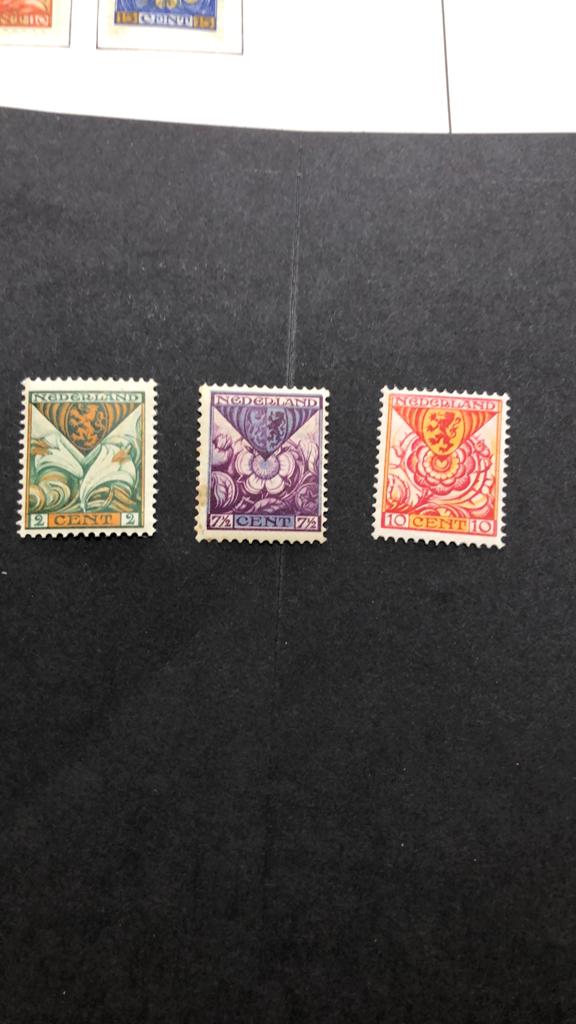 1925 Kinderzegels provinciewapens, Ophalen of Verzenden, T/m 1940, Postfris