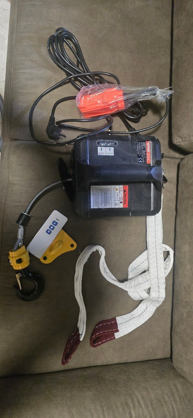 Electrische takel, Ophalen, Elektrisch