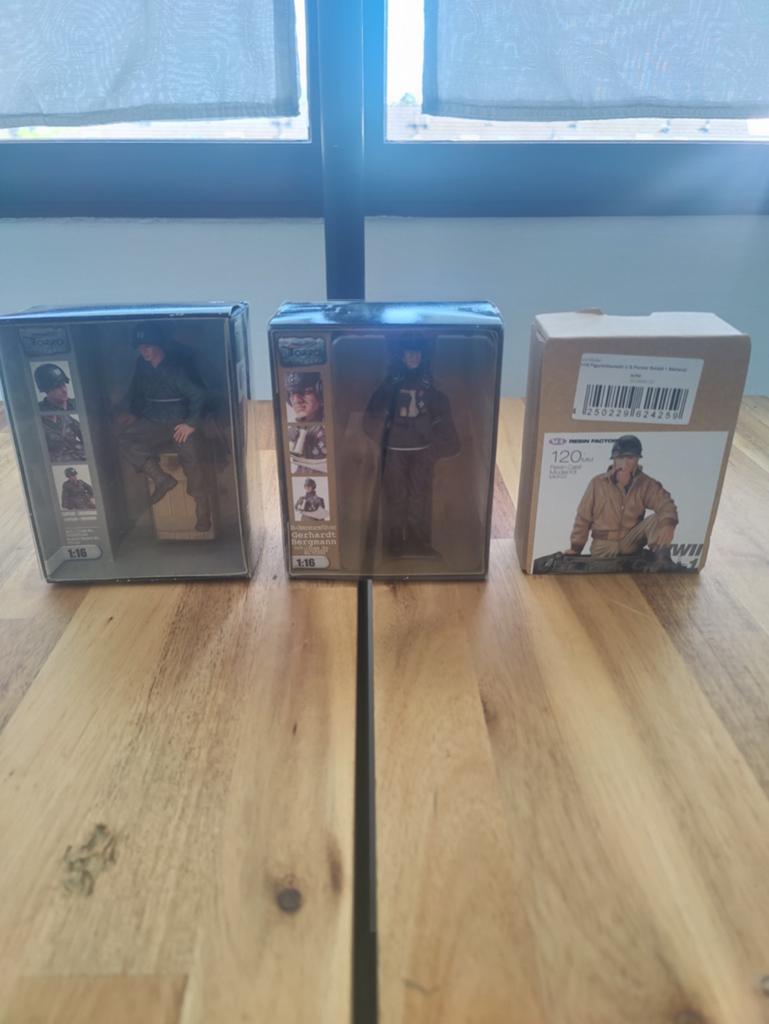 Poppetjes 1/16 RC tank Torro & Resin factory, Hobby en Vrije tijd, Ophalen of Verzenden, Zo goed als nieuw