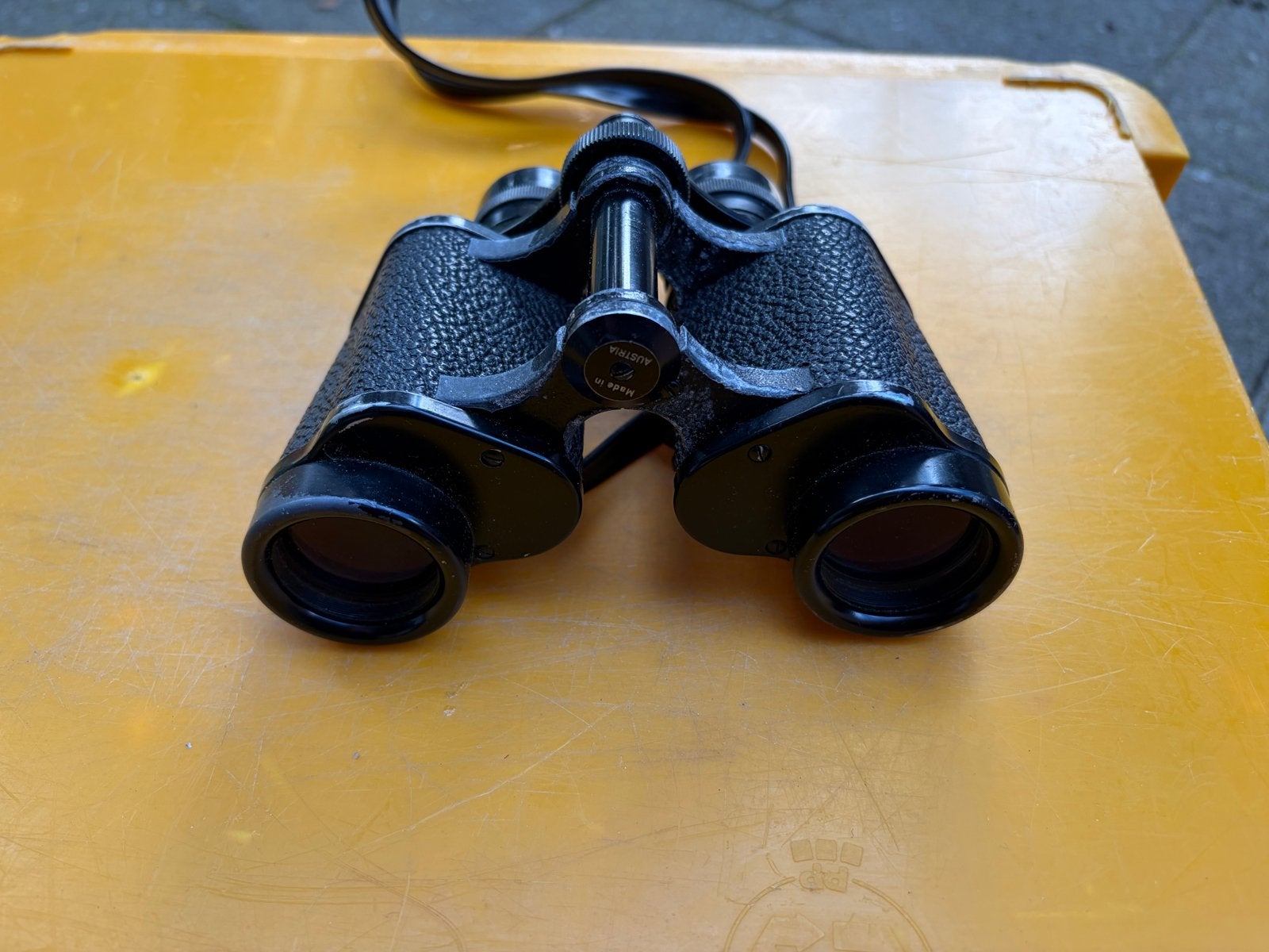 Habicht verrekijker met hoes - Vintage en goed onderhouden, Audio, Tv en Foto, Optische apparatuur | Verrekijkers, Gebruikt, 8 tot 12x