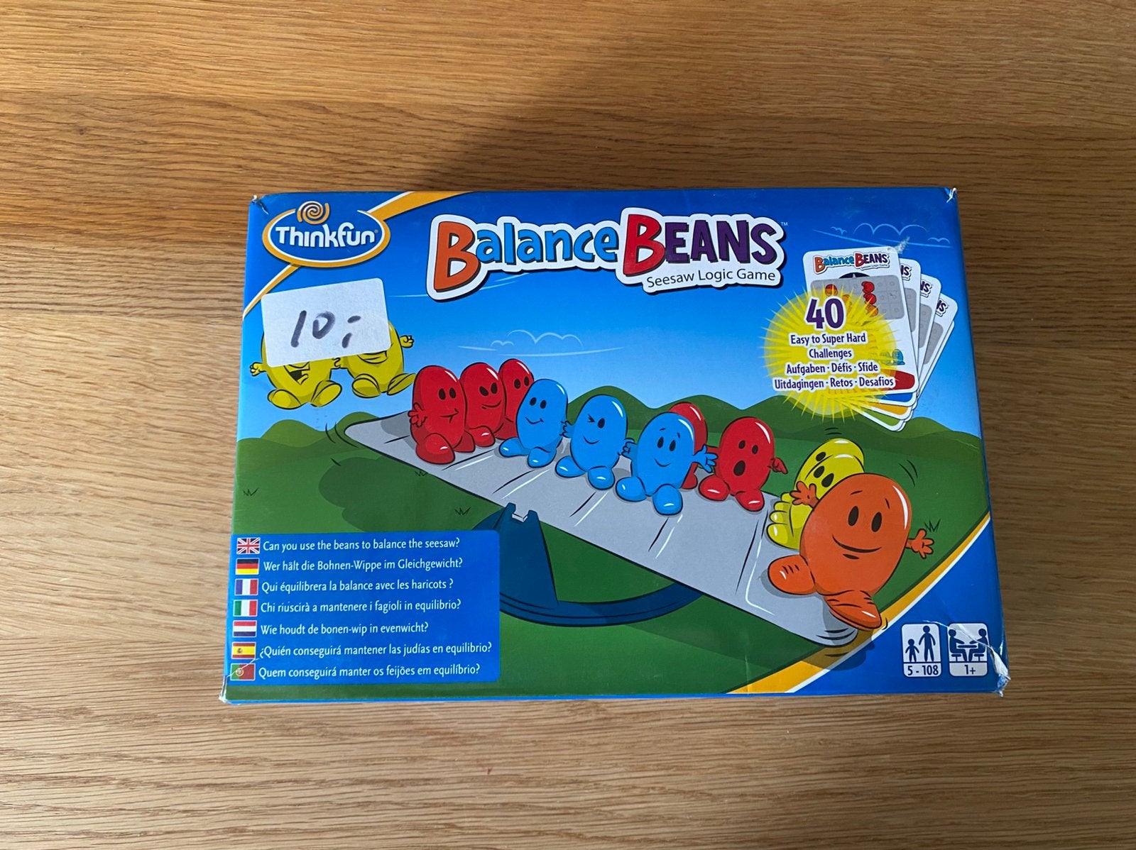 Thinkfun smartgames Balance Beans, 5+, zgan, Ophalen of Verzenden, Zo goed als nieuw