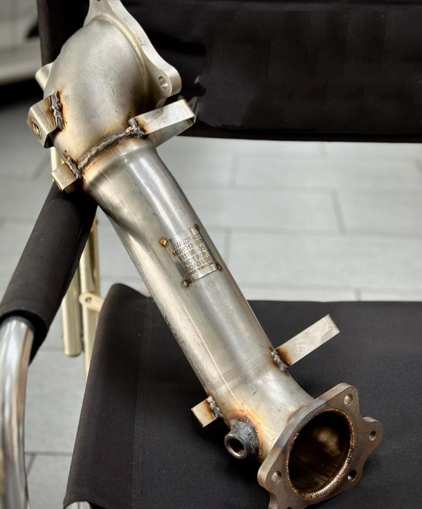 Milltek Large Bore Downpipe - Honda Civic Type R FK2 15-17, Ophalen of Verzenden