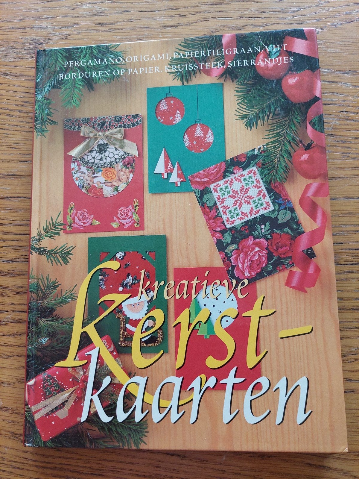 Creatieve kerstkaarten maken, Ophalen, Gebruikt