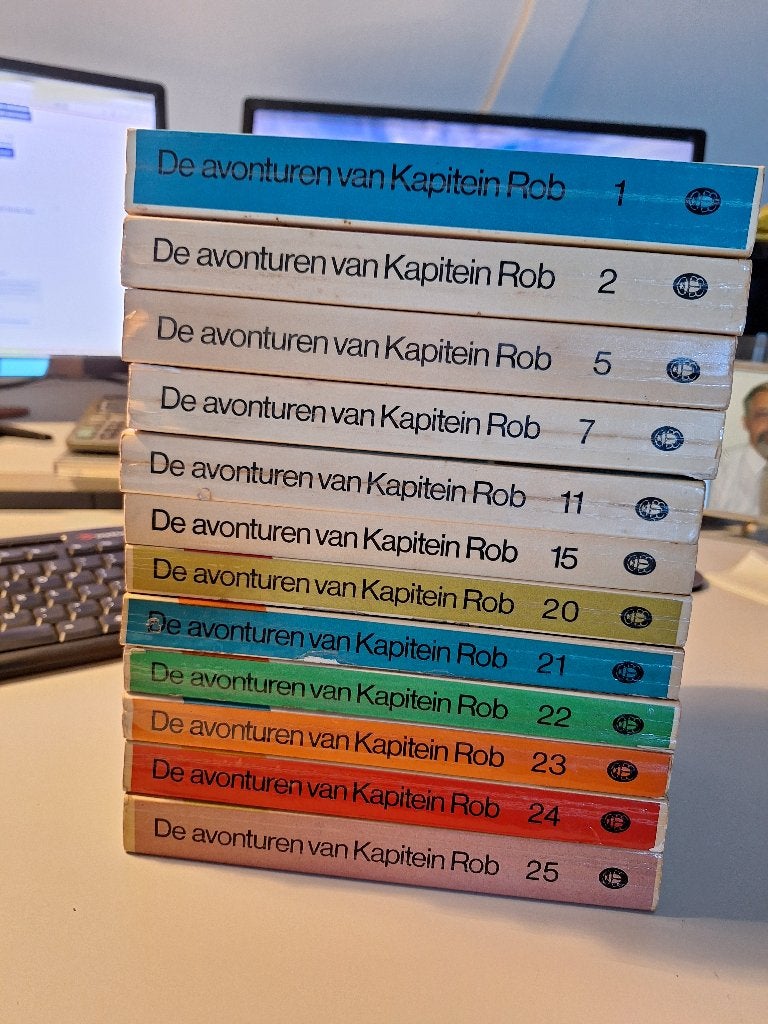 De Avonturen van Kapitein Rob - Diverse delen, Meerdere stripboeken, Pieter Kuhn, Ophalen, Gelezen