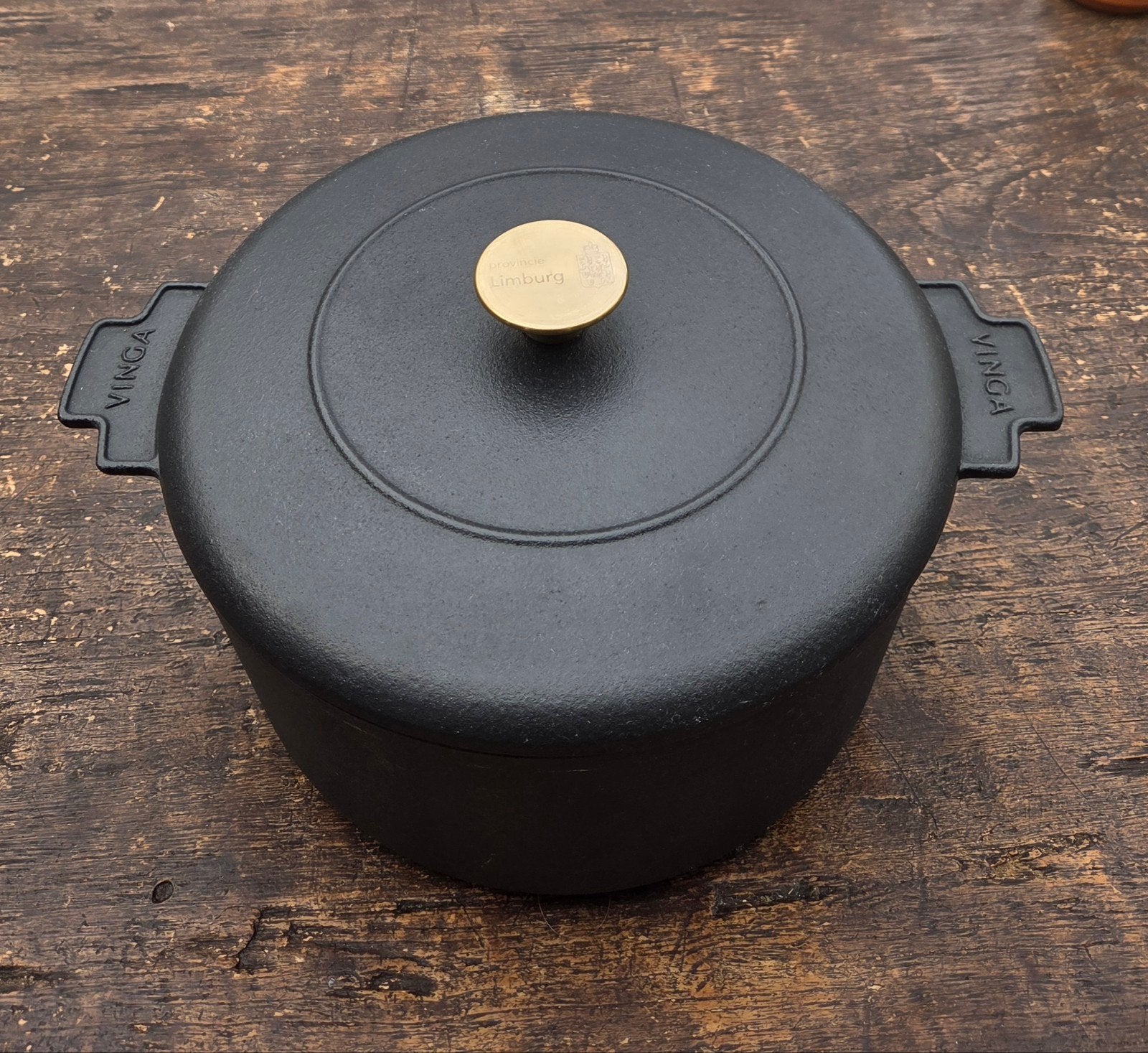 VINGA Gietijzeren Braadpan 5.5L – Editie Provincie Limburg, Ophalen of Verzenden, Gietijzer, Braadpan