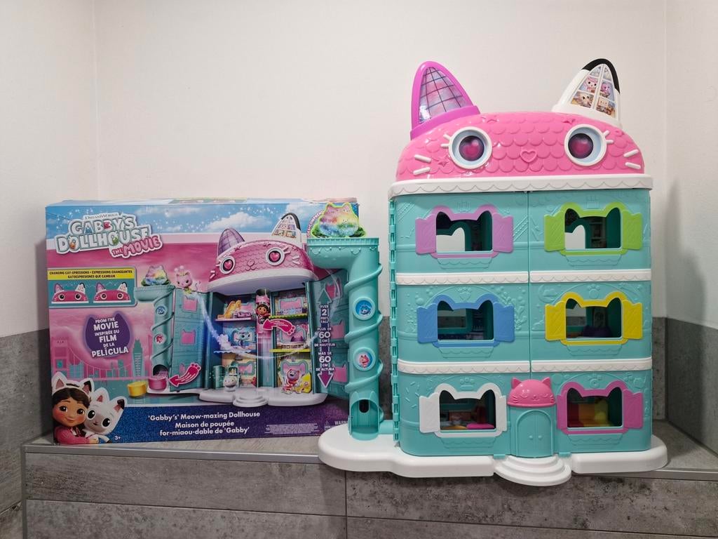 Gabby's Poppenhuis: Meow-Mazing Avonturen Huis, Ophalen of Verzenden, Zo goed als nieuw, Poppenhuis