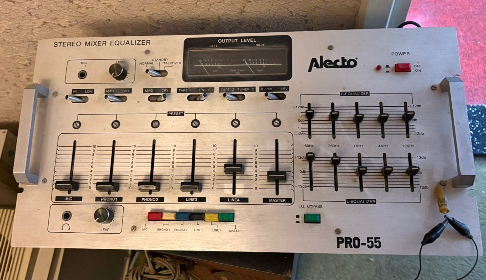 Mengpaneel alecto, Muziek en Instrumenten, Mengpanelen, Ophalen, Zo goed als nieuw