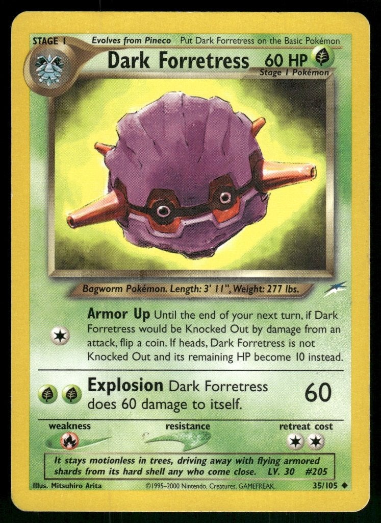 Dark Forretress 35/105 - Neo Destiny (NM), Verzenden, Gebruikt