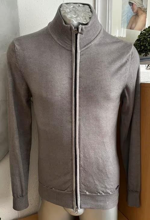 Cavallaro Napoli merino wol vest maat S, Ophalen of Verzenden, Zo goed als nieuw, Maat 46 (S) of kleiner, Grijs