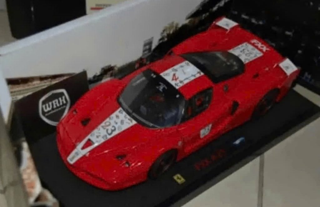 1:18 Ferrari FXX #23 Hotwheels elite in doos WRH, Hobby en Vrije tijd, Verzenden, Zo goed als nieuw, Auto, Hot Wheels