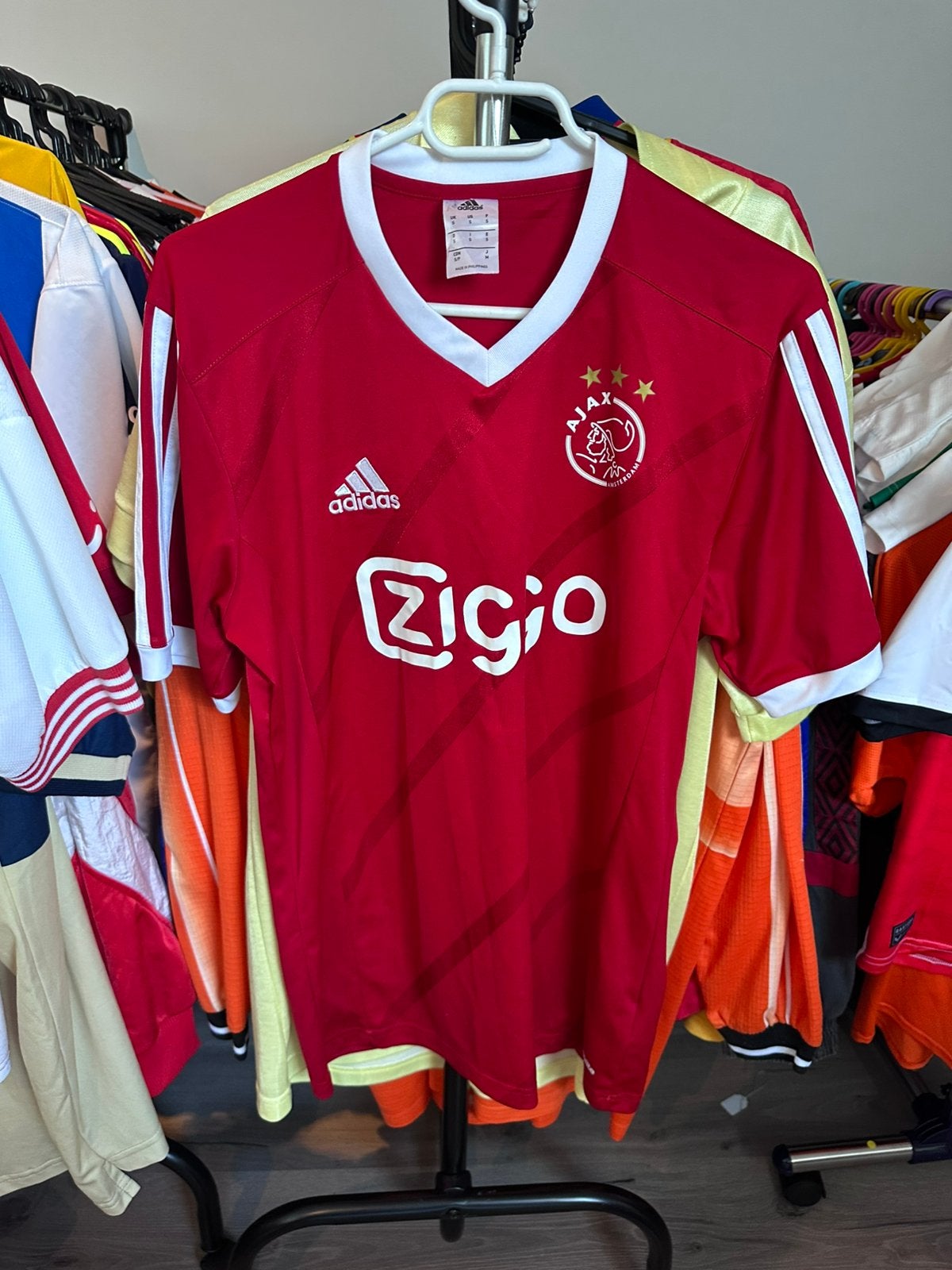 Ajax training voetbal shirt uit 2010, Maat S, Verzenden, Zo goed als nieuw, Shirt