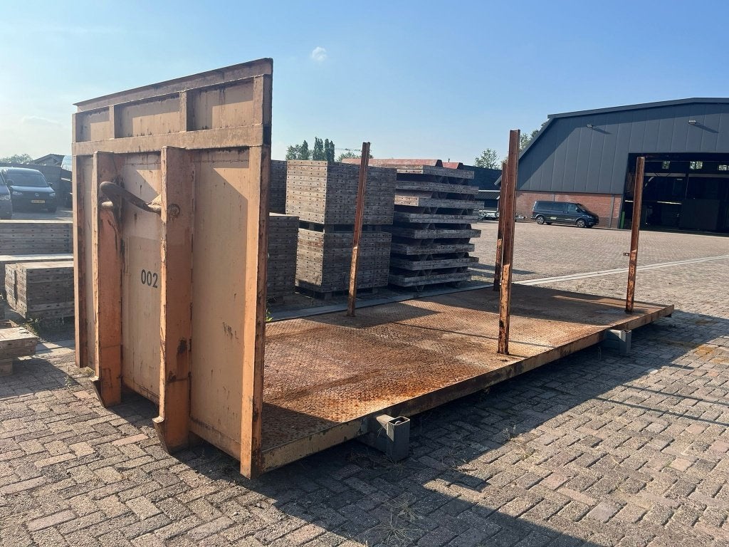 Te koop haakarm flat -  7.20 m1 lang, Gebruikt, Niet ingevuld, Niet ingevuld, Ophalen