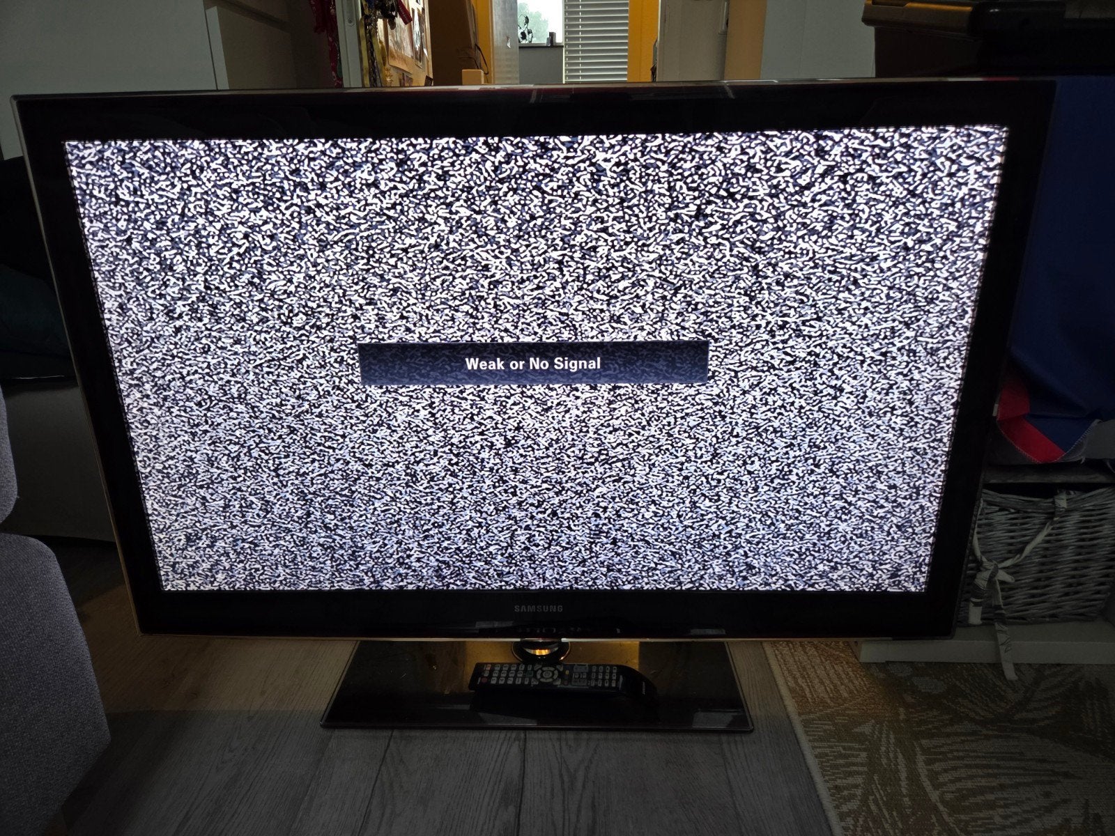 Samsung LED TV 46 inch Full HD - Licht donkere vlekken, Ophalen, 100 Hz, Samsung, 100 cm of meer