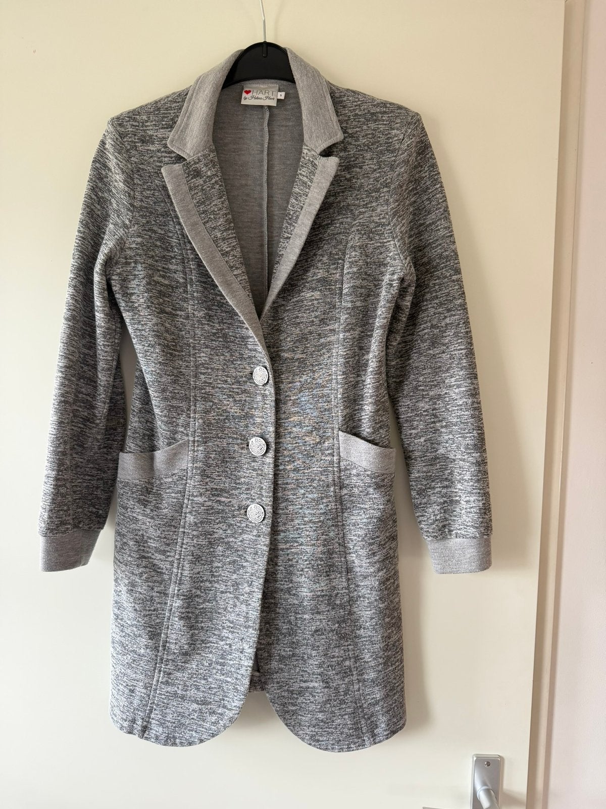 Helena Hart blazer mt S, Ophalen of Verzenden, Jasje, Maat 36 (S), Grijs