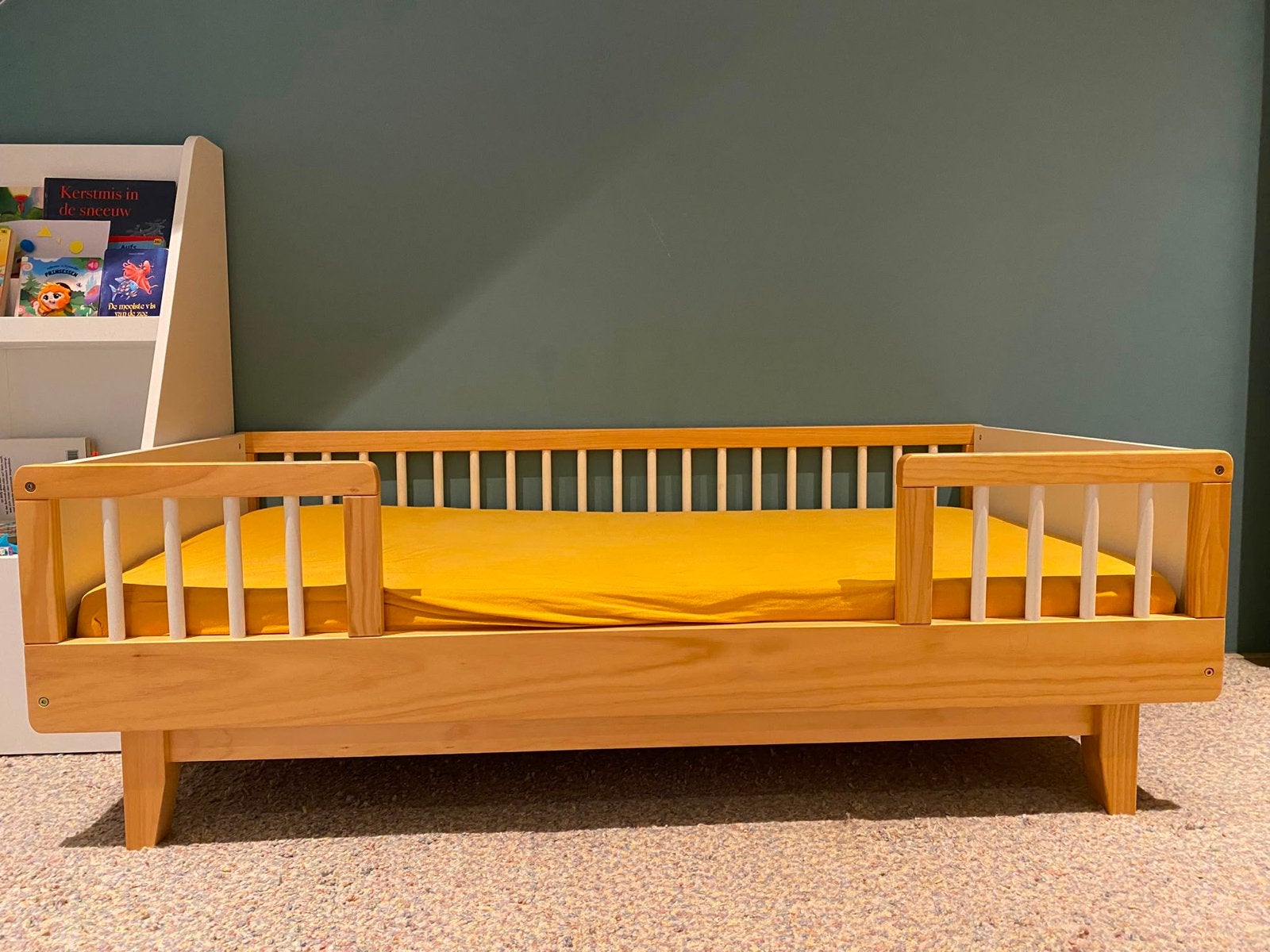 Petit Amelie peuterbed Cerise 140x70 cm, Ophalen, 70 tot 85 cm, 140 tot 160 cm, Zo goed als nieuw