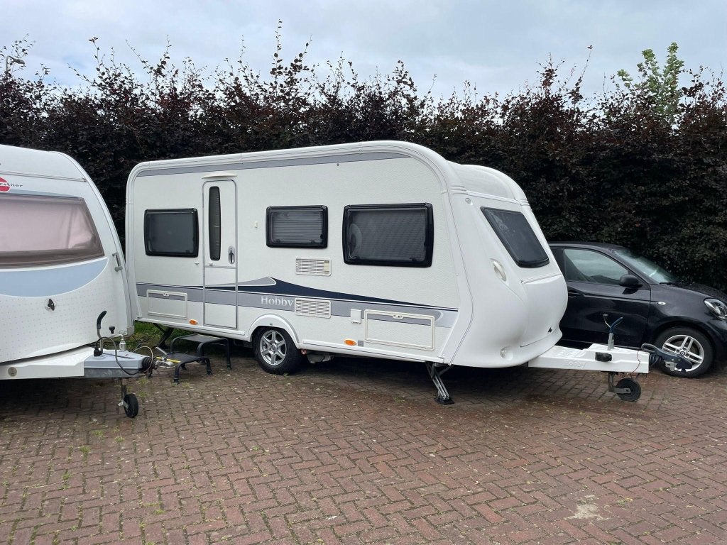 Hobby Excellent 455 UF (1051348), Caravans en Kamperen, Caravans, Schokbreker, Rondzit, Hobby, Particulier