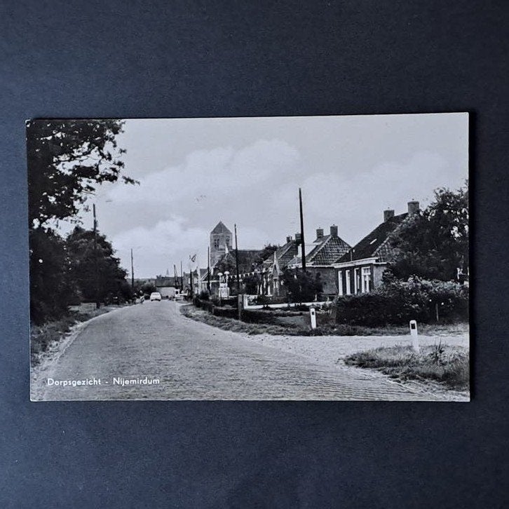 Nijemirdum Friesland Dorpsgezicht, Verzenden, 1960 tot 1980, Gelopen, Friesland