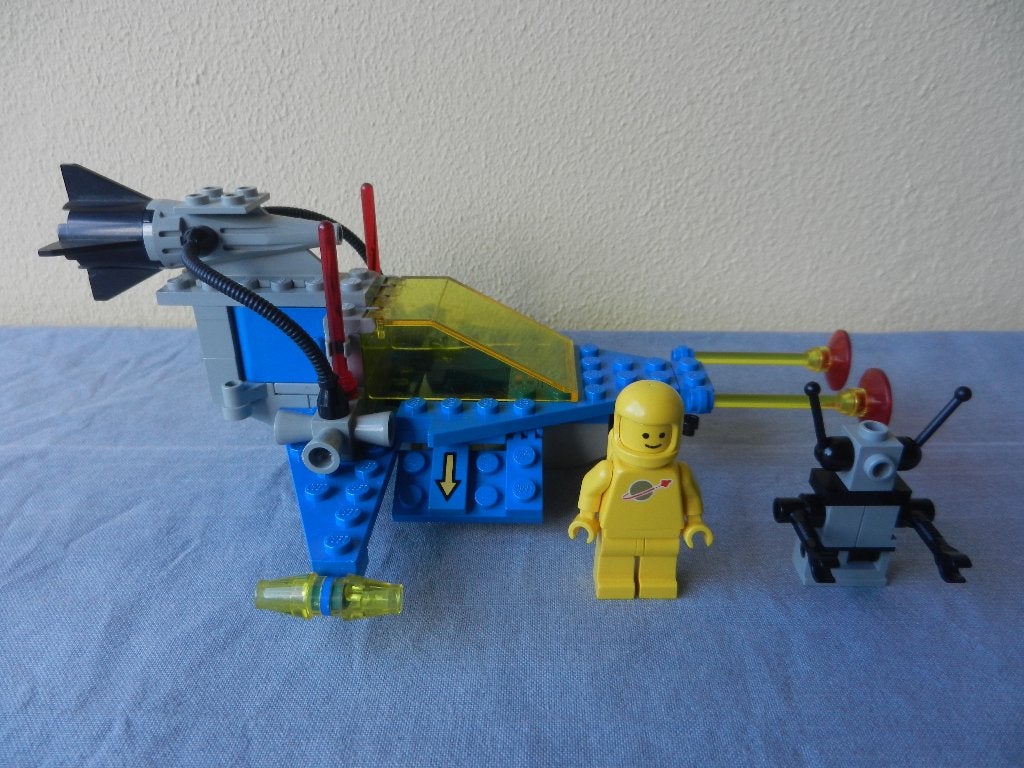 Lego 6872 ruimte vliegtuig (uit 1985), Ophalen of Verzenden, Gebruikt