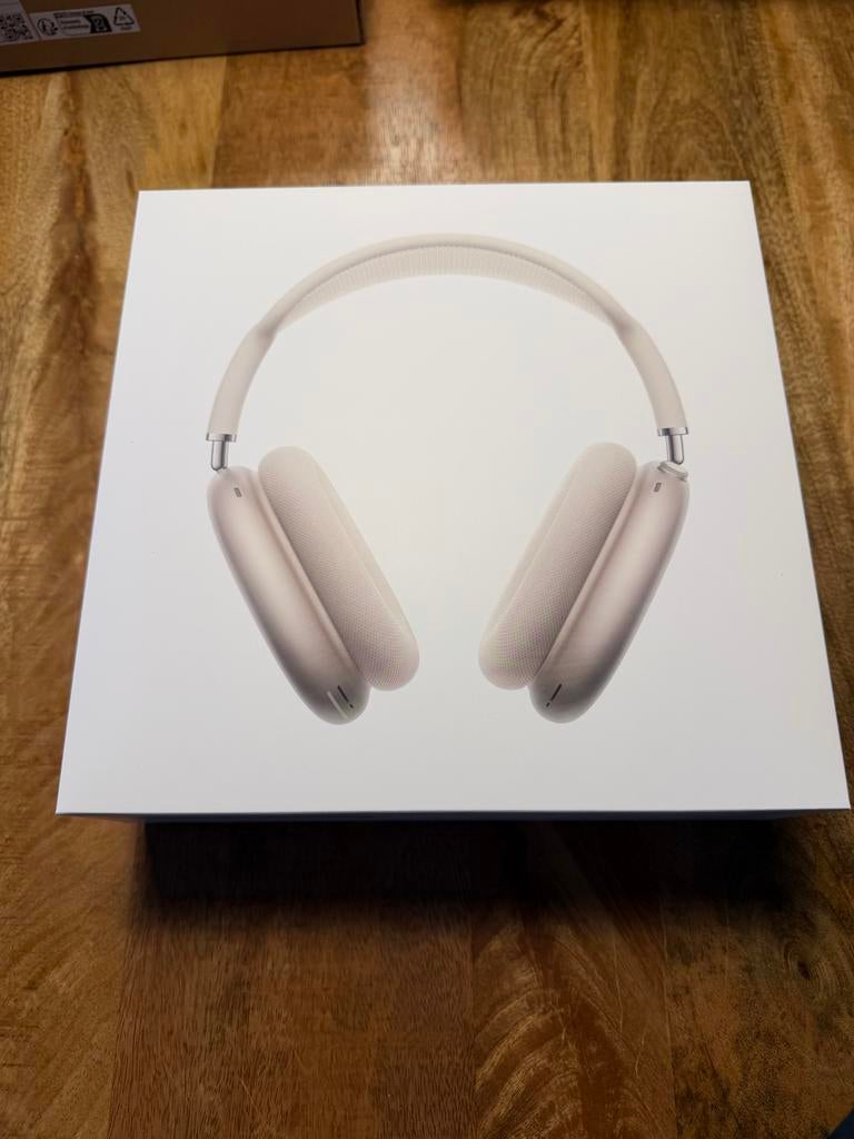 Apple AirPods Max Starlight - Nieuw in doos, Overige merken, Ophalen of Verzenden, Zo goed als nieuw, Over oor (circumaural)