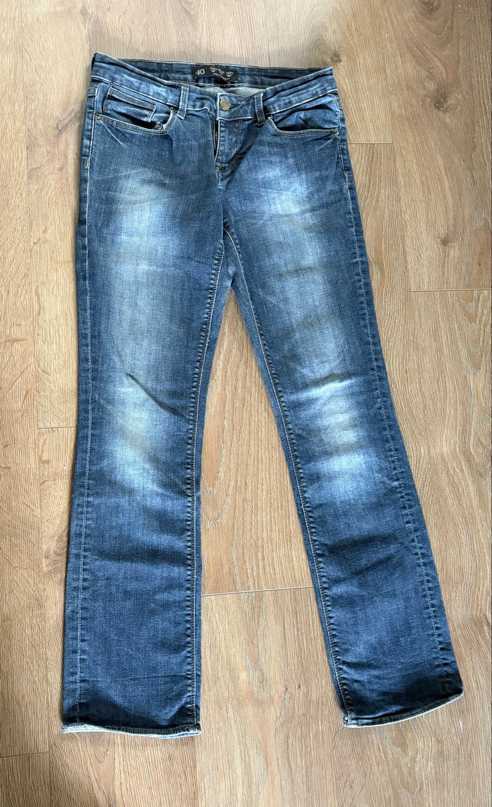 Zara Basic Dept. jeans, maat 40, Kleding | Dames, Ophalen of Verzenden, Gedragen, Blauw, W30 - W32 (confectie 38/40)