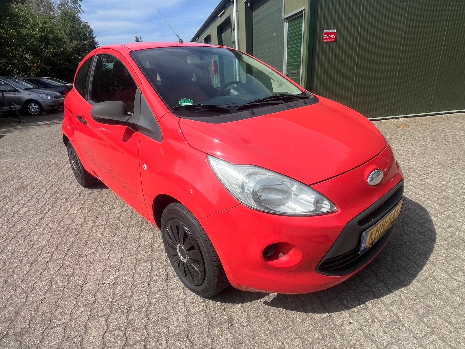 Ka 1.2 51KW 29-05-2009 Rood Auto Top Toestand Zuinig, 65 pk, Euro 5, Mistlampen, Zwart