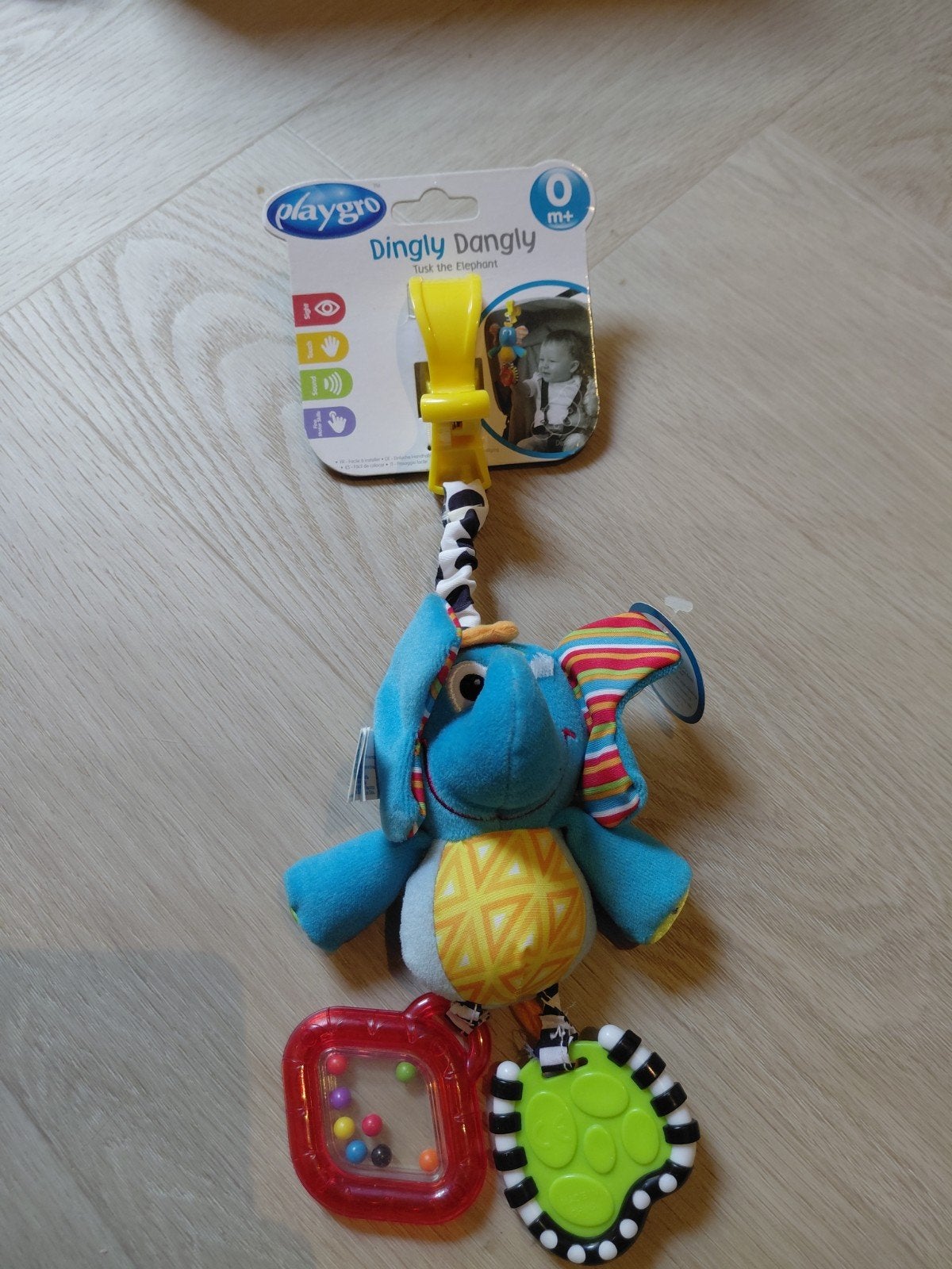 Playgro Dingly Dangly Olifant Rammelaar/Mobiel, Ophalen of Verzenden