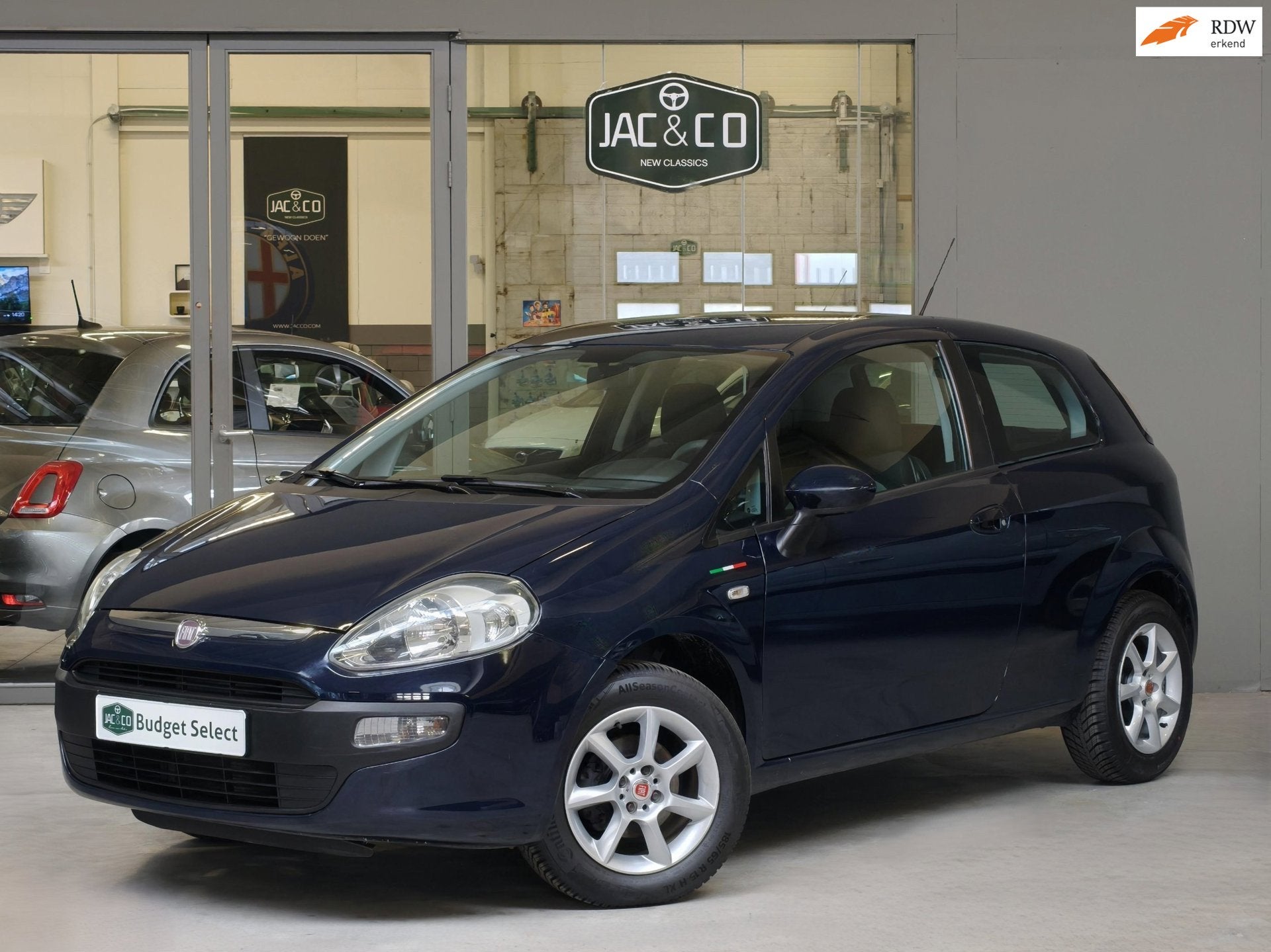 Fiat Punto EVO 1.2 Dynamic Airco / 100% onderhouden !, Auto's, Stof, Gebruikt, 4 cilinders, Bedrijf