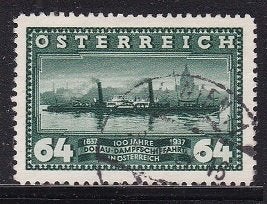 2647 - Oostenrijk michel 641 gestempeld , 100 jaar verbindin, Verzenden, Gestempeld