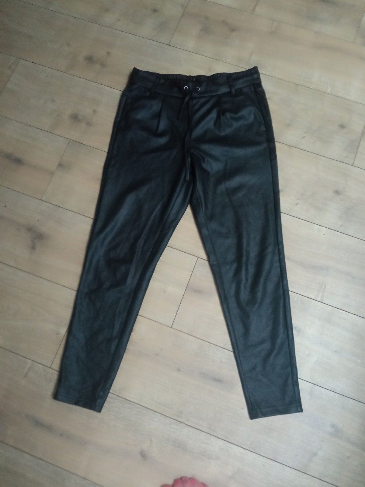 Leren skinny broek)nepleer)maat S ONLU, Only, Zwart, Ophalen of Verzenden, Maat 34 (XS) of kleiner