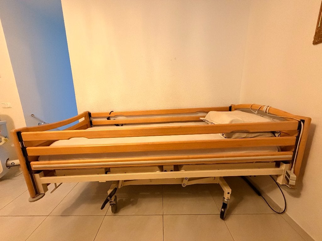 Hoog laag bed, Ophalen, Gebruikt, 90 cm, 200 cm