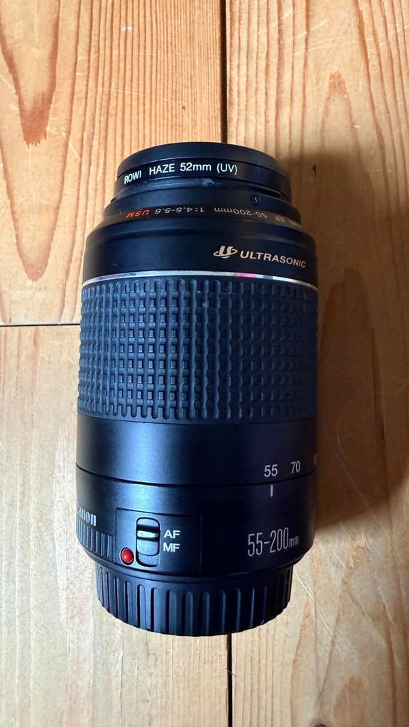 Canon Lens 55-200 mm, Audio, Tv en Foto, Fotografie | Lenzen en Objectieven, Ophalen of Verzenden, Gebruikt, Telelens, Zoom