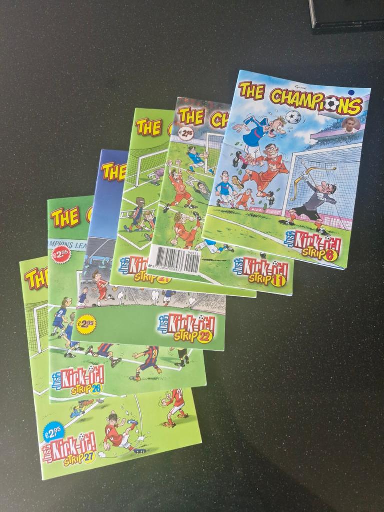 The Champions Just Kick-it! Strips - 6 stuks, Boeken, Stripboeken, Ophalen