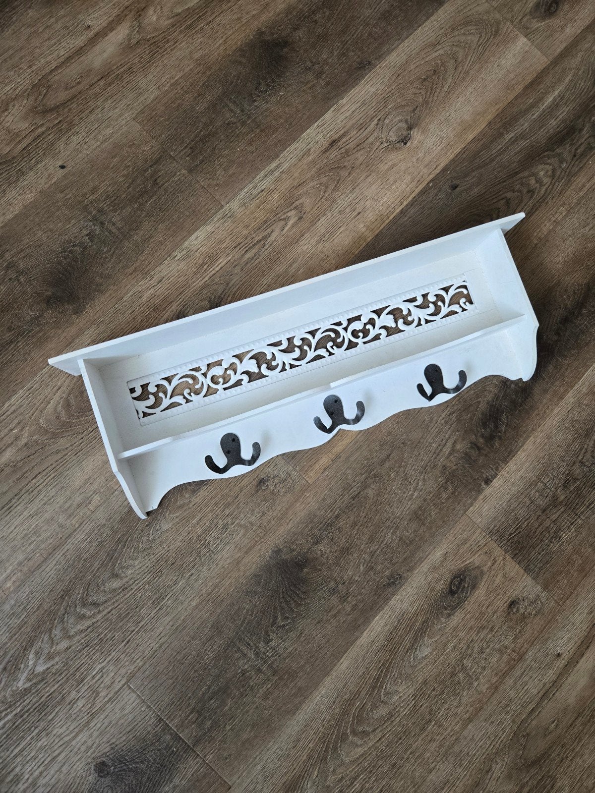 Kapstok | Almere Verzetswijk | lengte 60 cm (bovenste plank), Zo goed als nieuw, Minder dan 100 cm, Hout, Ophalen