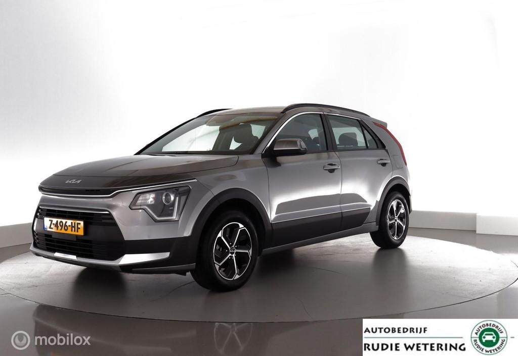 Kia Niro 1.6 GDi Hybrid DynamicLine nav|cam|dab||pdc|lmv16, Auto's, 1374 kg, Stof, Gebruikt, Met garantie (alle)