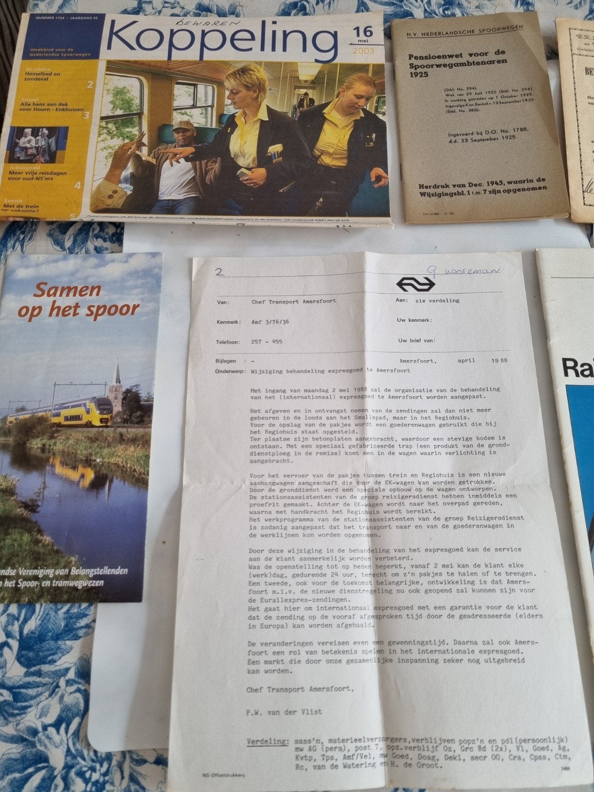 NS Spoorweg memorabilia: Boeken, Kaarten, Posters, Ophalen of Verzenden