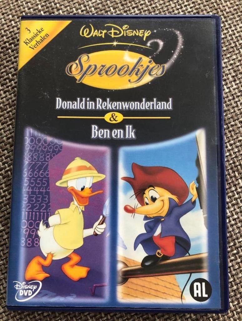 DVD Walt Disney Sprookjes, Ophalen of Verzenden, Zo goed als nieuw, Extra's, Spaans