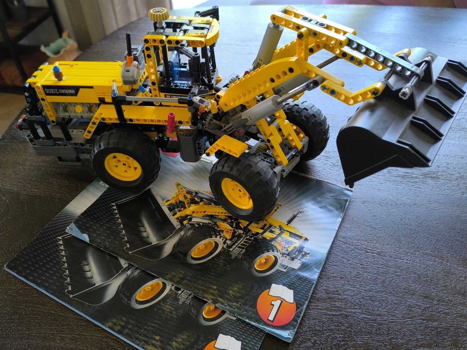 Lego Technic 8265 + 8293 Frontlader + Power functions., Kinderen en Baby's, Speelgoed | Duplo en Lego, Ophalen of Verzenden, Lego