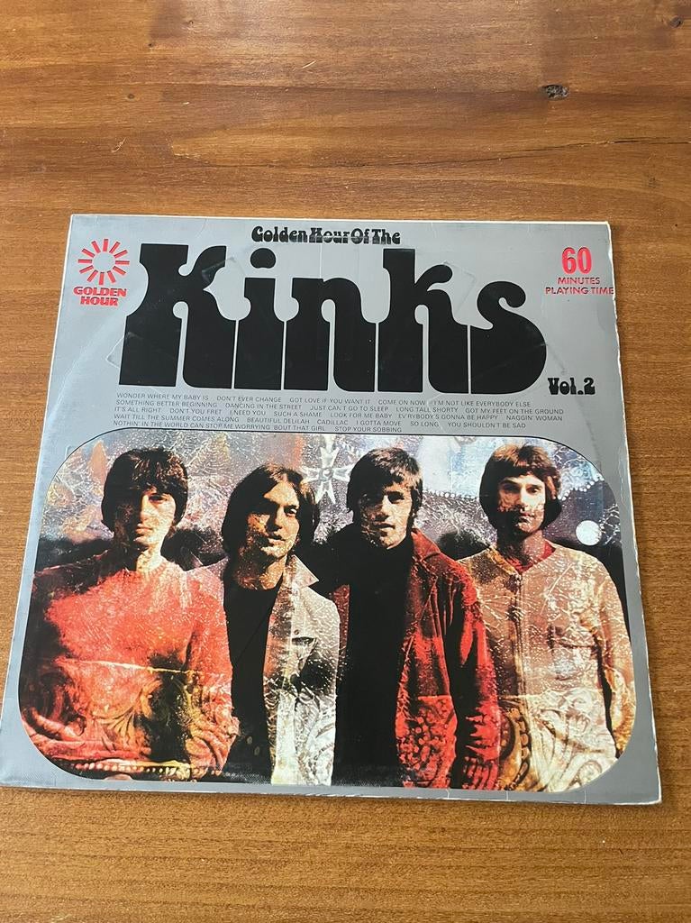 Golden Hour Of The Kinks Volume 2 Lp, Ophalen of Verzenden, Zo goed als nieuw, 12 inch, Poprock