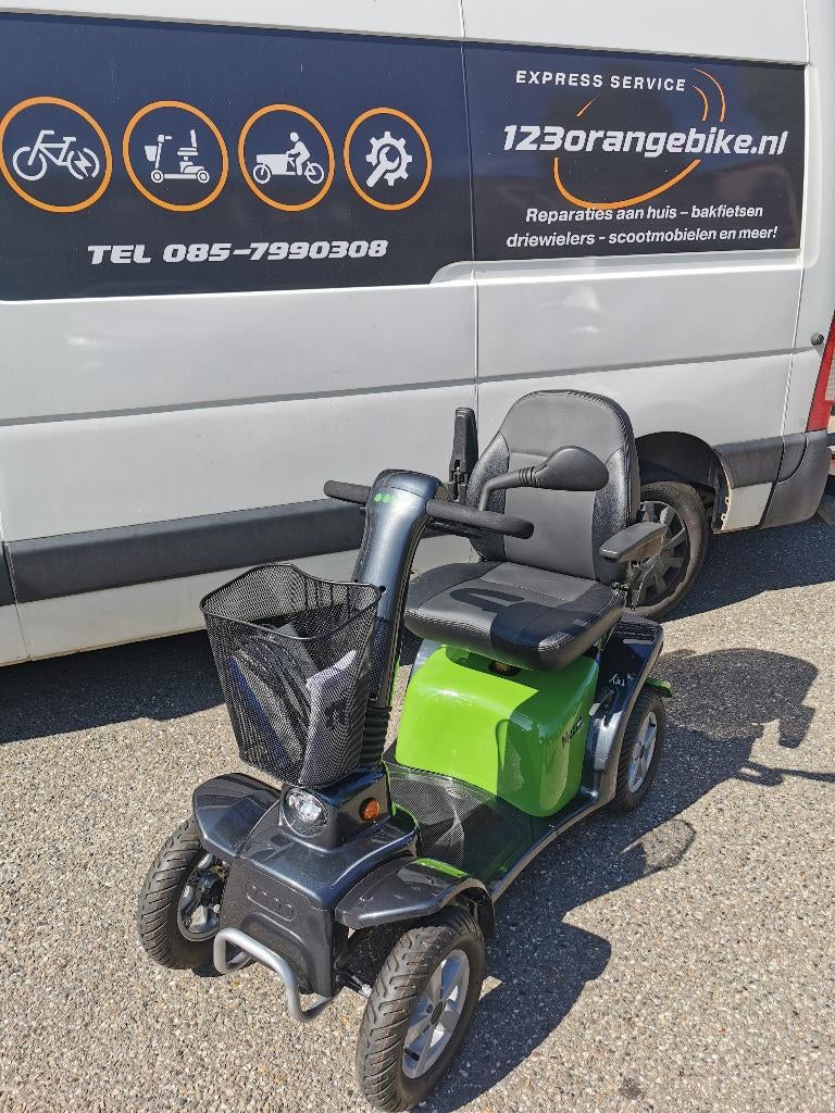 Scootmobiel , Mezzo 4, Life and Mobility, Gebruikt, Ophalen of Verzenden, 26 t/m 35 km