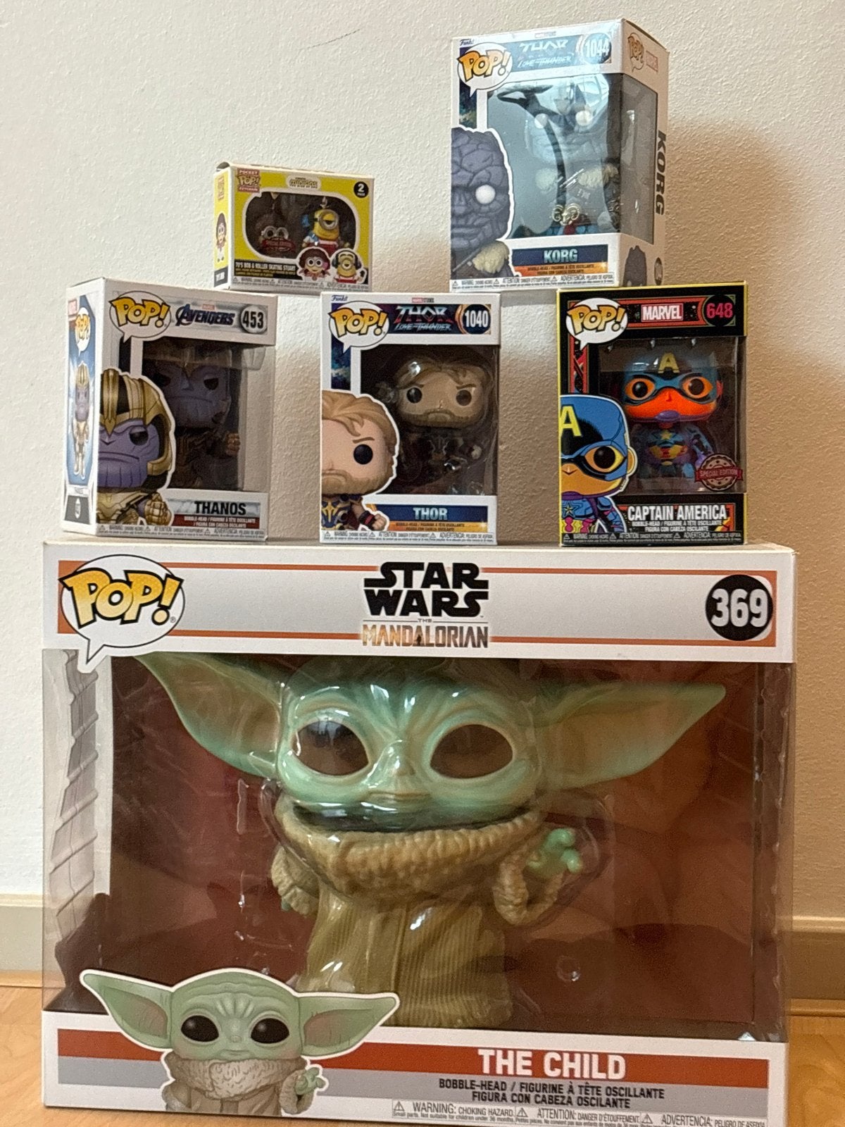 Funko Pop! Collectie: Star Wars, Marvel & Minions, Ophalen of Verzenden, Zo goed als nieuw