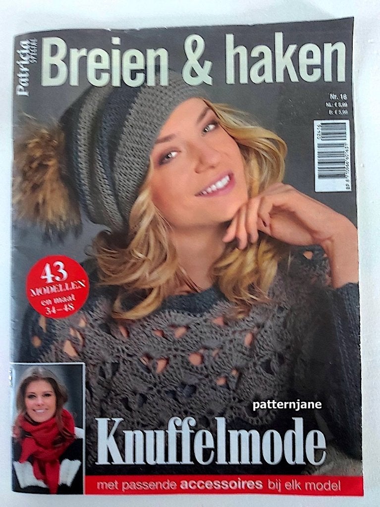 4 x SANDRA EN  PATRICIA knuffelmode + accessoires ++++, Verzenden, Gebruikt, Breien of Haken, Patroon of Boek