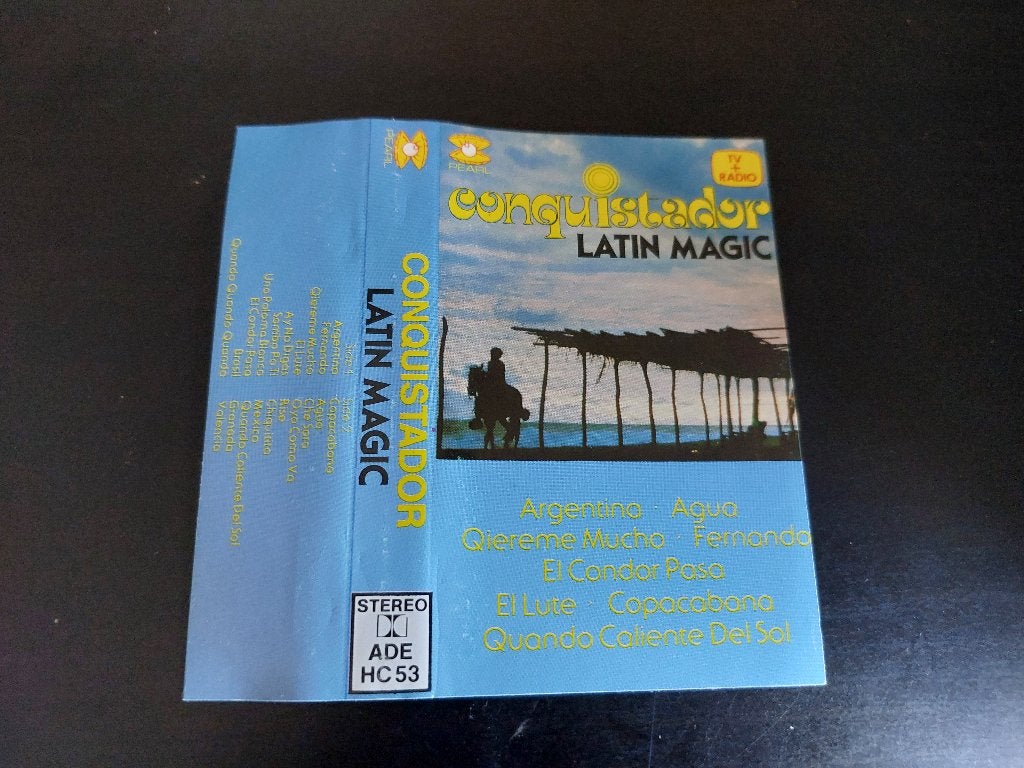 CONQUISTADOR - LATIN MAGIC (MC), Latin en Salsa, 1 bandje, Ophalen of Verzenden, Zo goed als nieuw