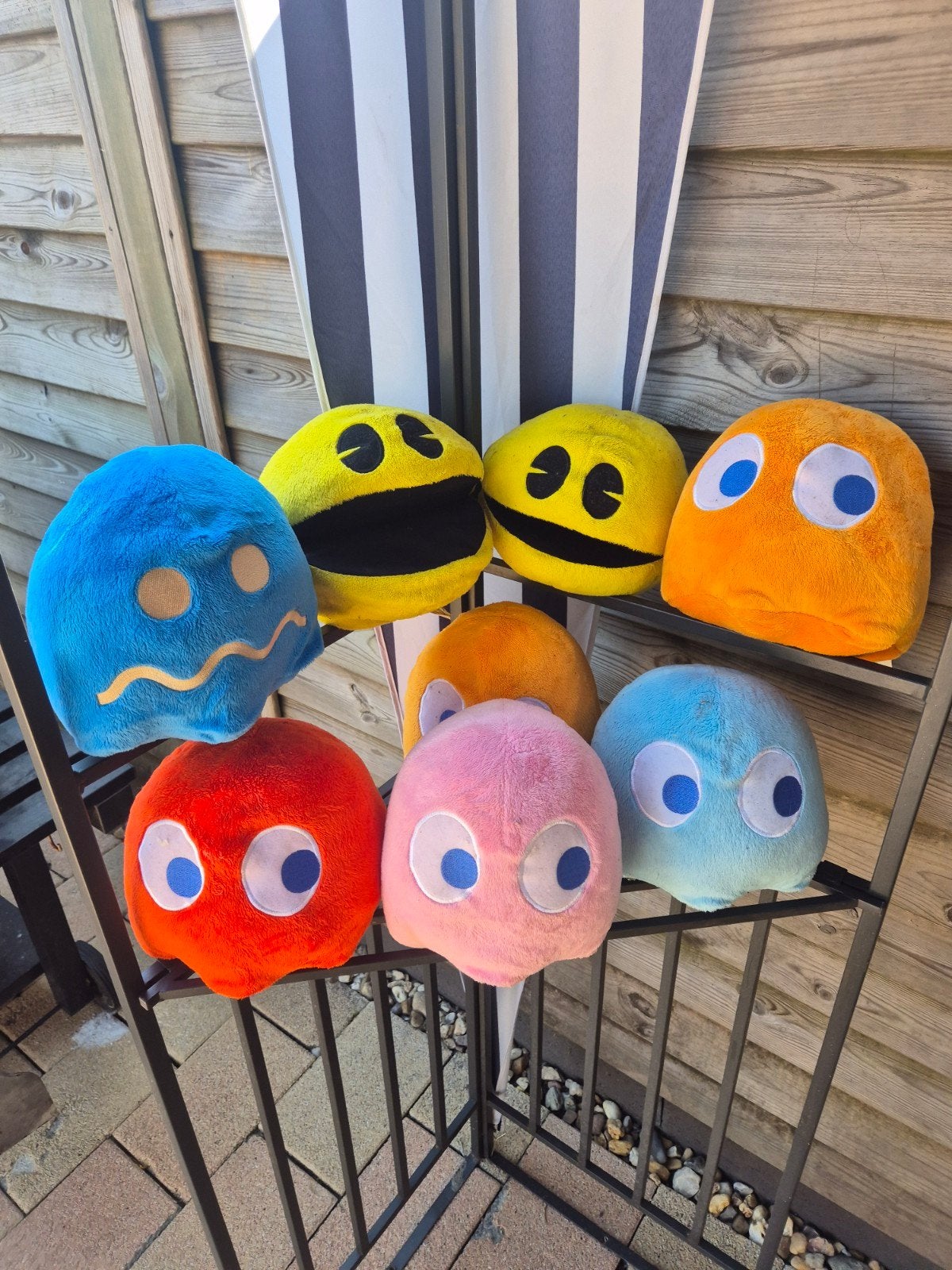 Pac-Man en Geest Knuffels - Set van 8, Ophalen, Overige merken, Overige karakters, Overige typen