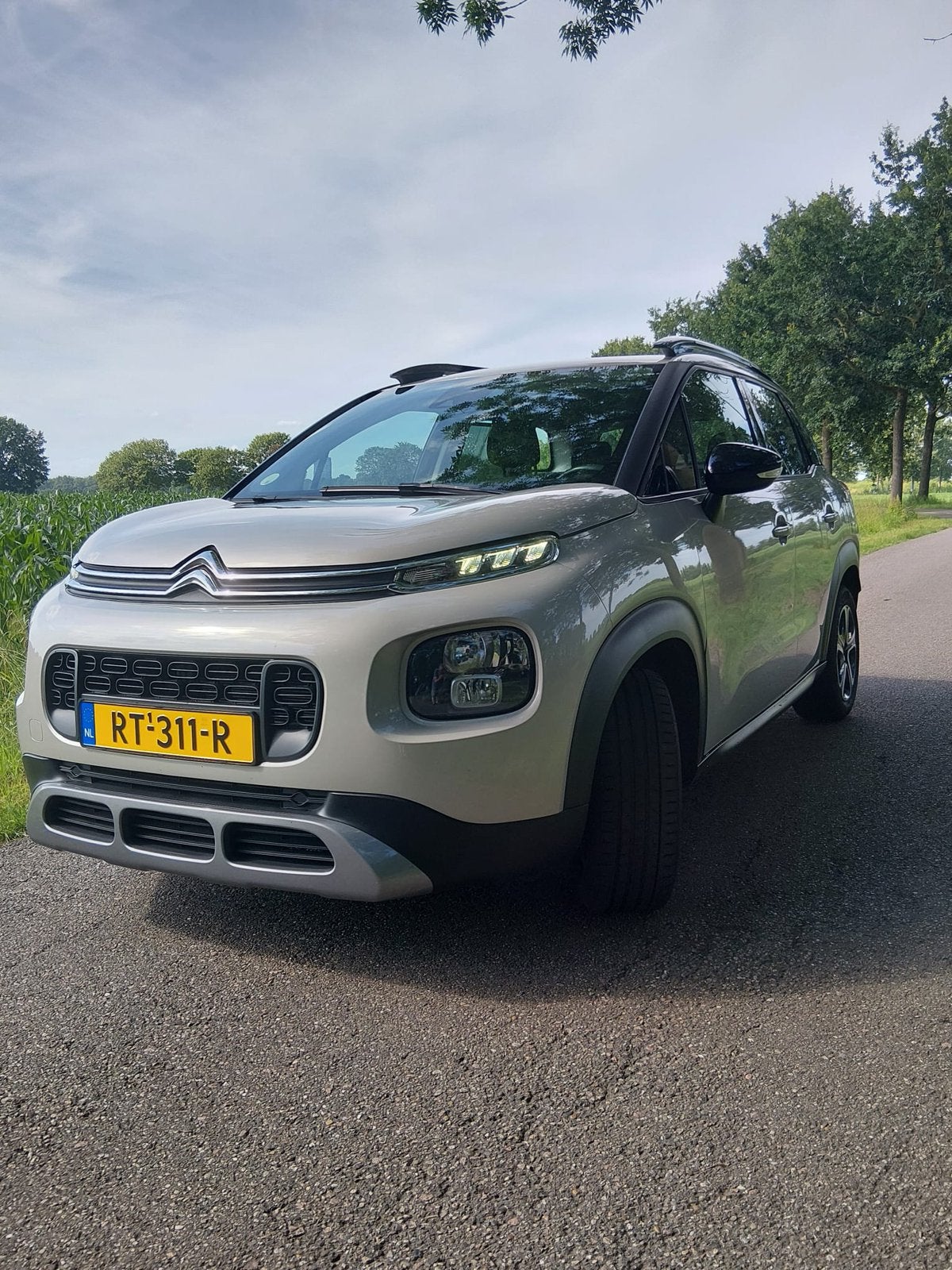 Citroën C3 Aircross 1.6 Bluehdi 120pk 2018 beige/grijs, USB, Stof, Euro 6, 4 cilinders