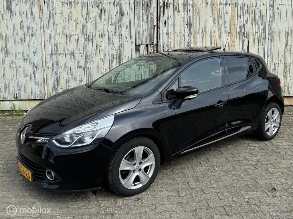 Renault Clio 0.9 TCe Dynamique !Pano schuifkanteldak!, Voorwielaandrijving, 540 kg, Zwart, Origineel Nederlands