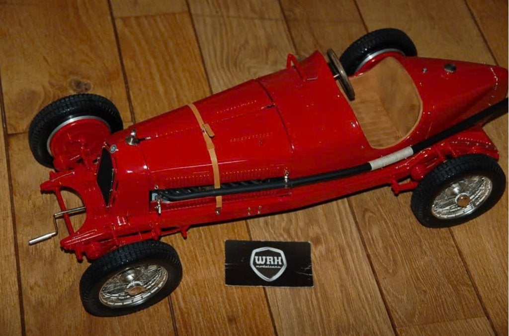 1:8 POCHER ALFA ROMEO MONZA upgraded Modelmotorcars WRH, Hobby en Vrije tijd, Verzenden, Zo goed als nieuw, 1:5 t/m 1:8, Auto
