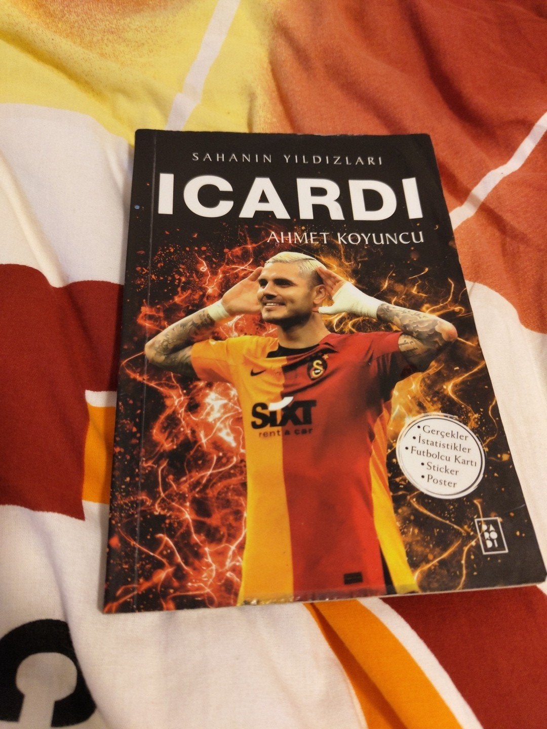 Turks boek over Icardi - Sahanin Yildizlari, Ophalen, Nieuw, Ahmet Koyuncu, Balsport