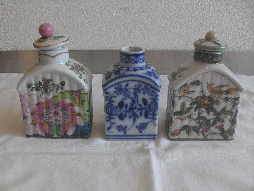 3 theebusjes chinees, Ophalen of Verzenden
