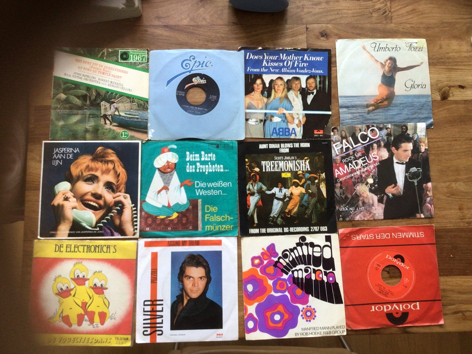 Singles 12 vinyl, Cd's en Dvd's, Vinyl Singles, Gebruikt, Ophalen of Verzenden, Beschermende buitenhoes, Overige typen