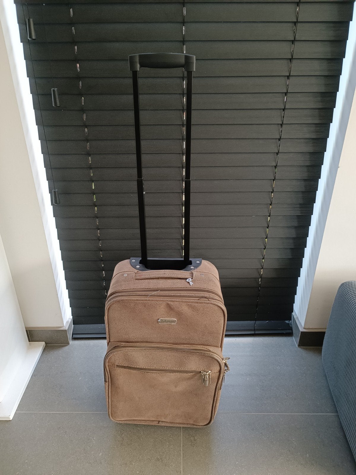 NIEUW Oakman reiskoffer / trolley met sleutels, Sieraden, Tassen en Uiterlijk, Koffers, Ophalen, 50 tot 60 cm, Hard kunststof
